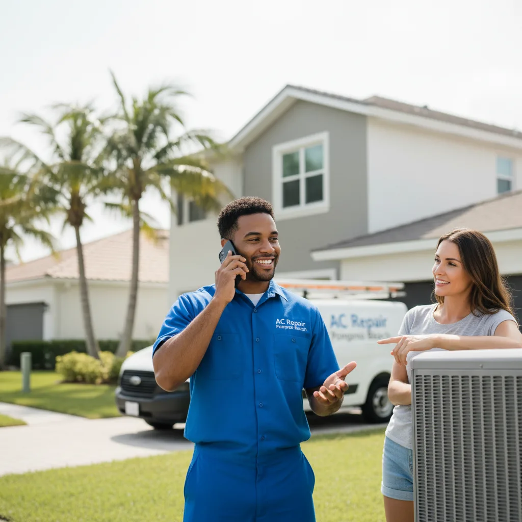 AC Repair Pompano Beach customer support in Delta